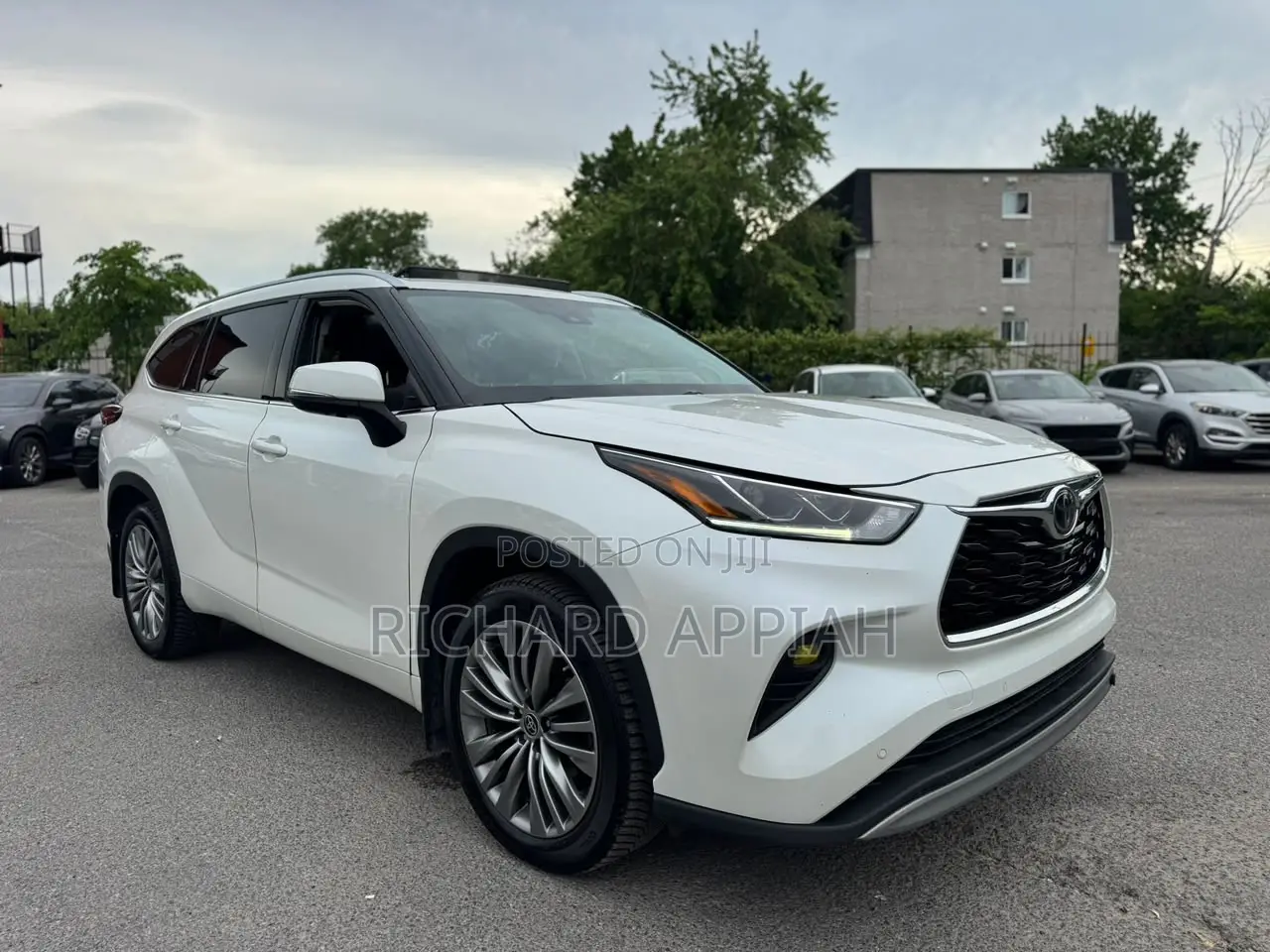 Toyota Highlander Platinum 2022 White