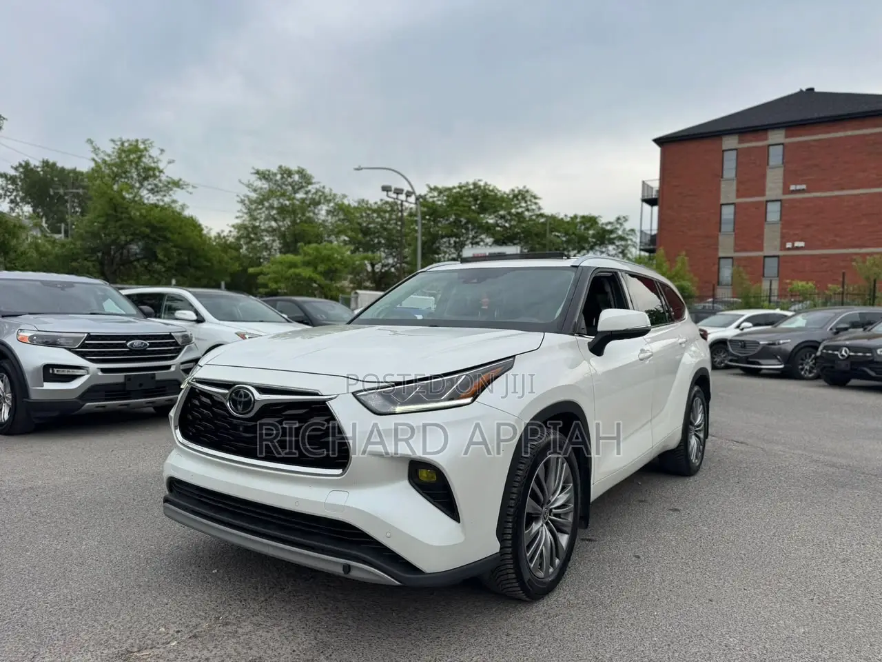 Toyota Highlander Platinum 2022 White