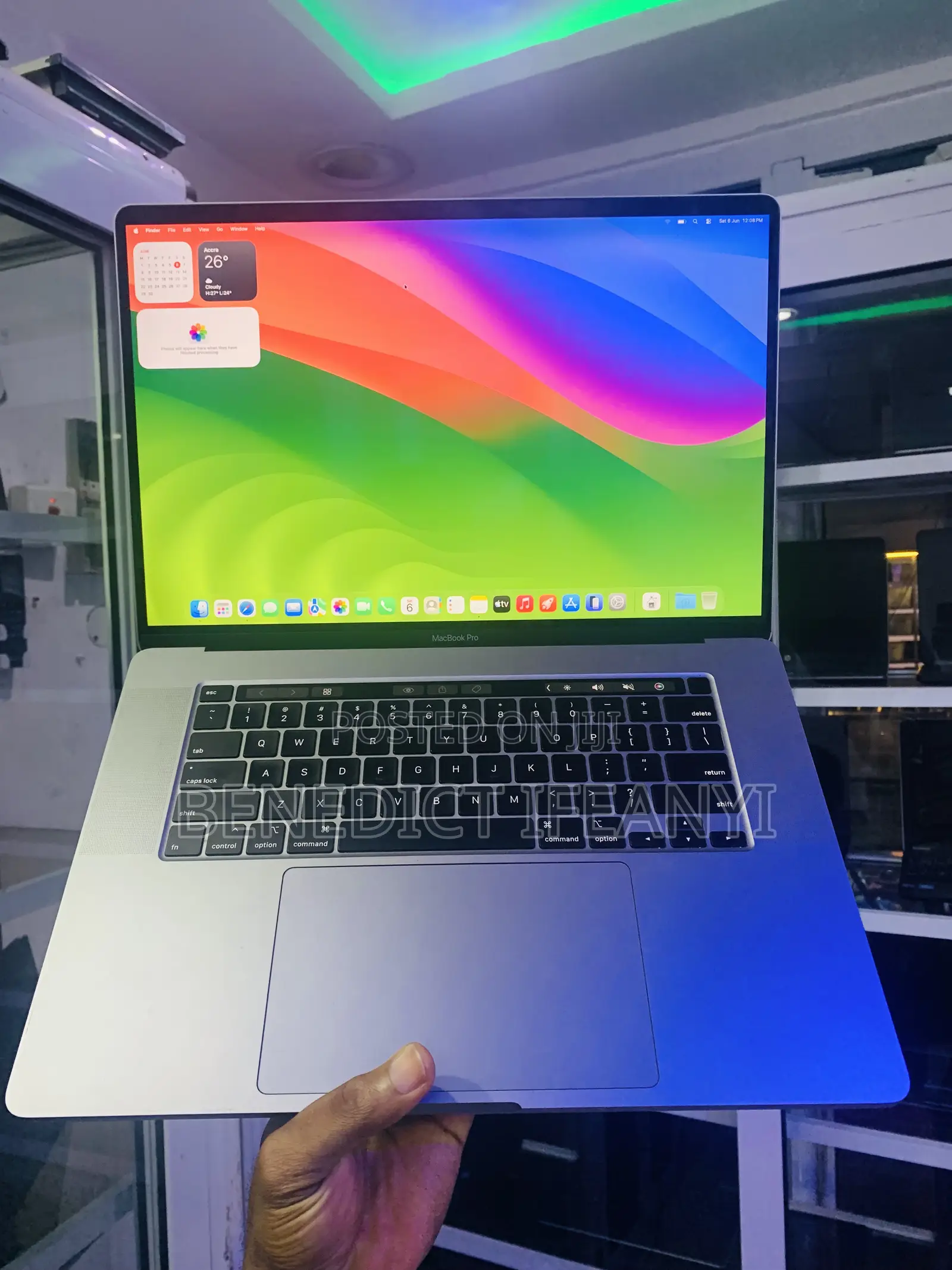 Laptop Apple MacBook Pro 2019 16GB Intel Core i7 SSD 512GB