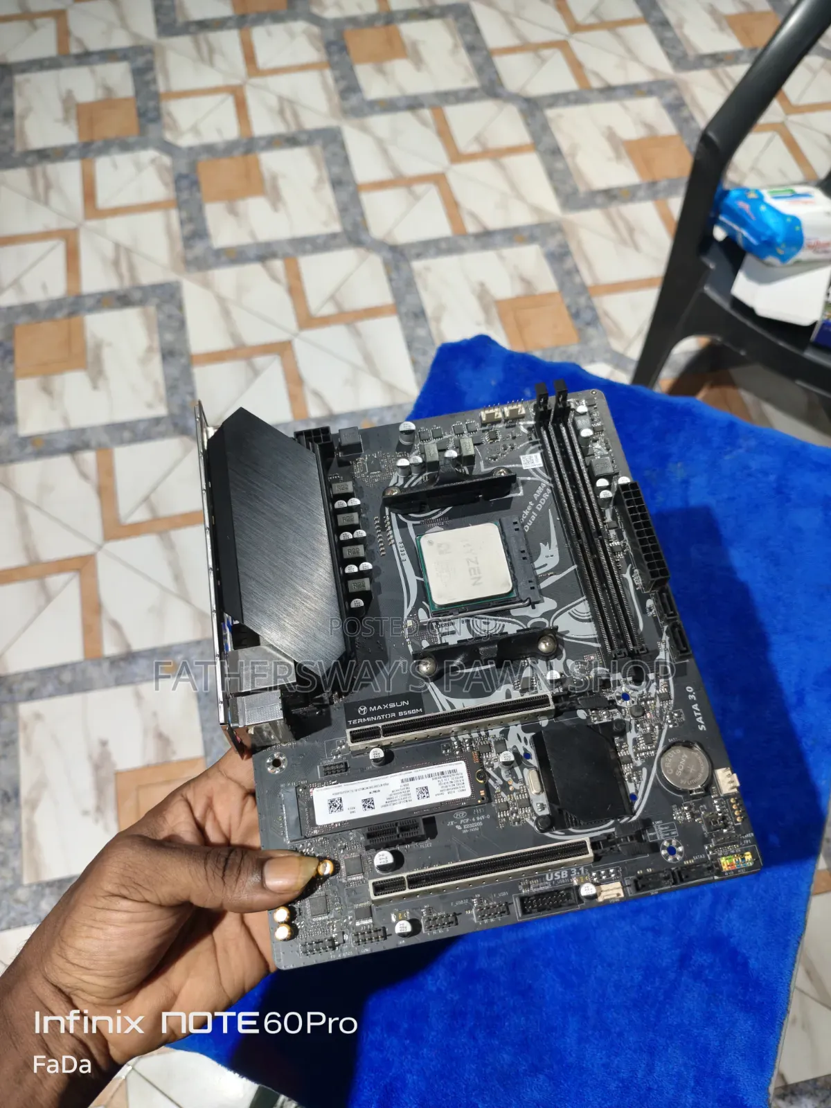 Maxsun Terminator B550 + Ryzen 5 5600