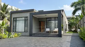 3d Four Bedrooms and Archtecture Plan 40ftx100ft