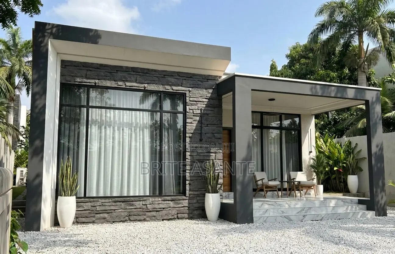 3d Four Bedrooms and Archtecture Plan 40ftx100ft
