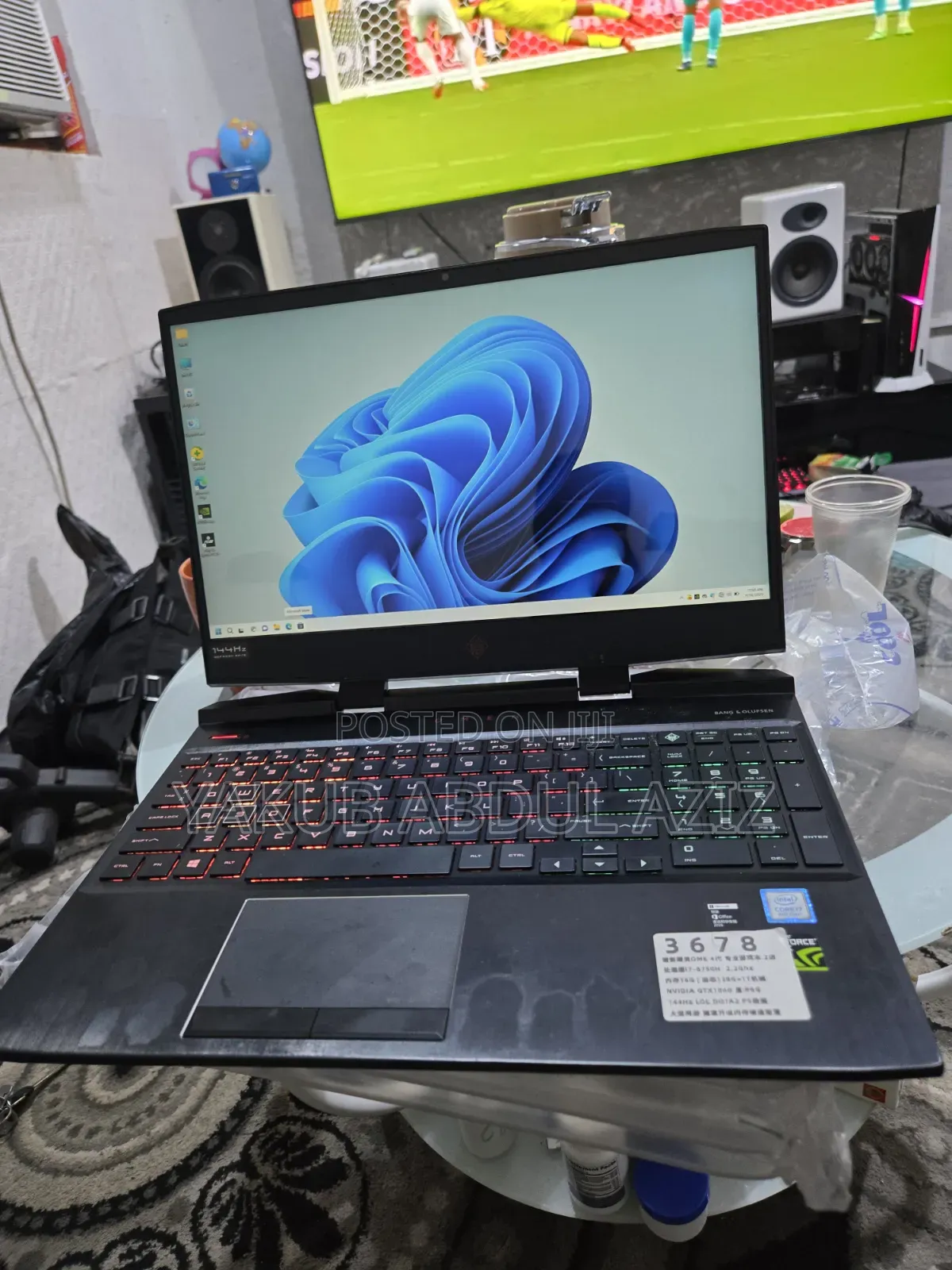 Laptop HP Omen 15 16GB Intel Core i7 HDD+SSD 1T