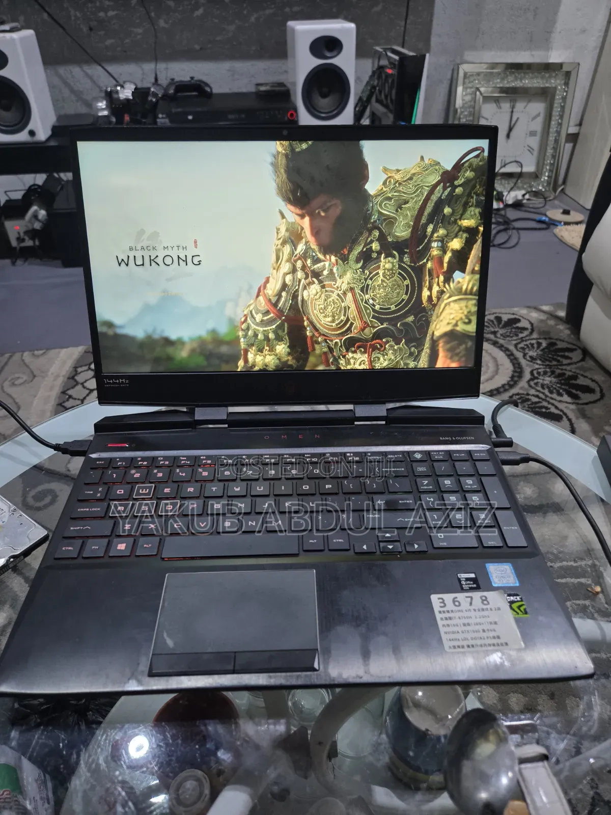 Laptop HP Omen 15 16GB Intel Core i7 HDD+SSD 1T