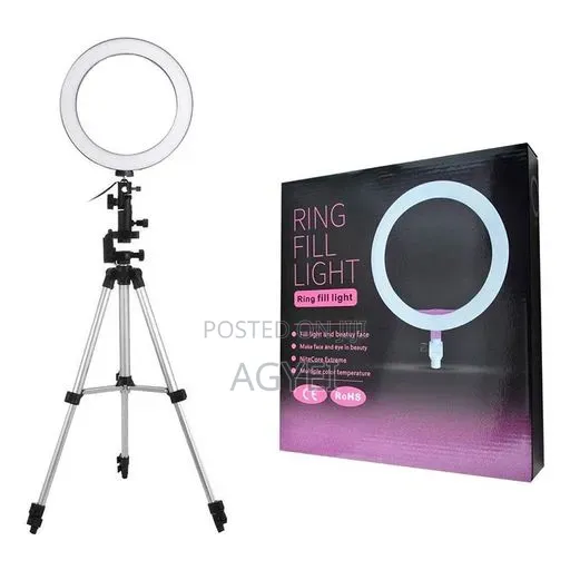 10" Ring Light With Tripod Stand '05600