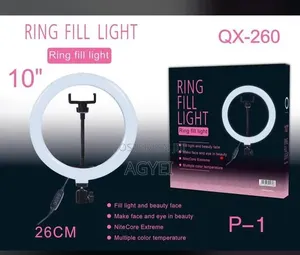 10" Ring Light With Tripod Stand '05600