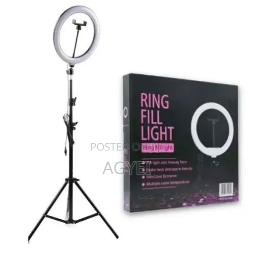 10" Ring Light With Tripod Stand '05600