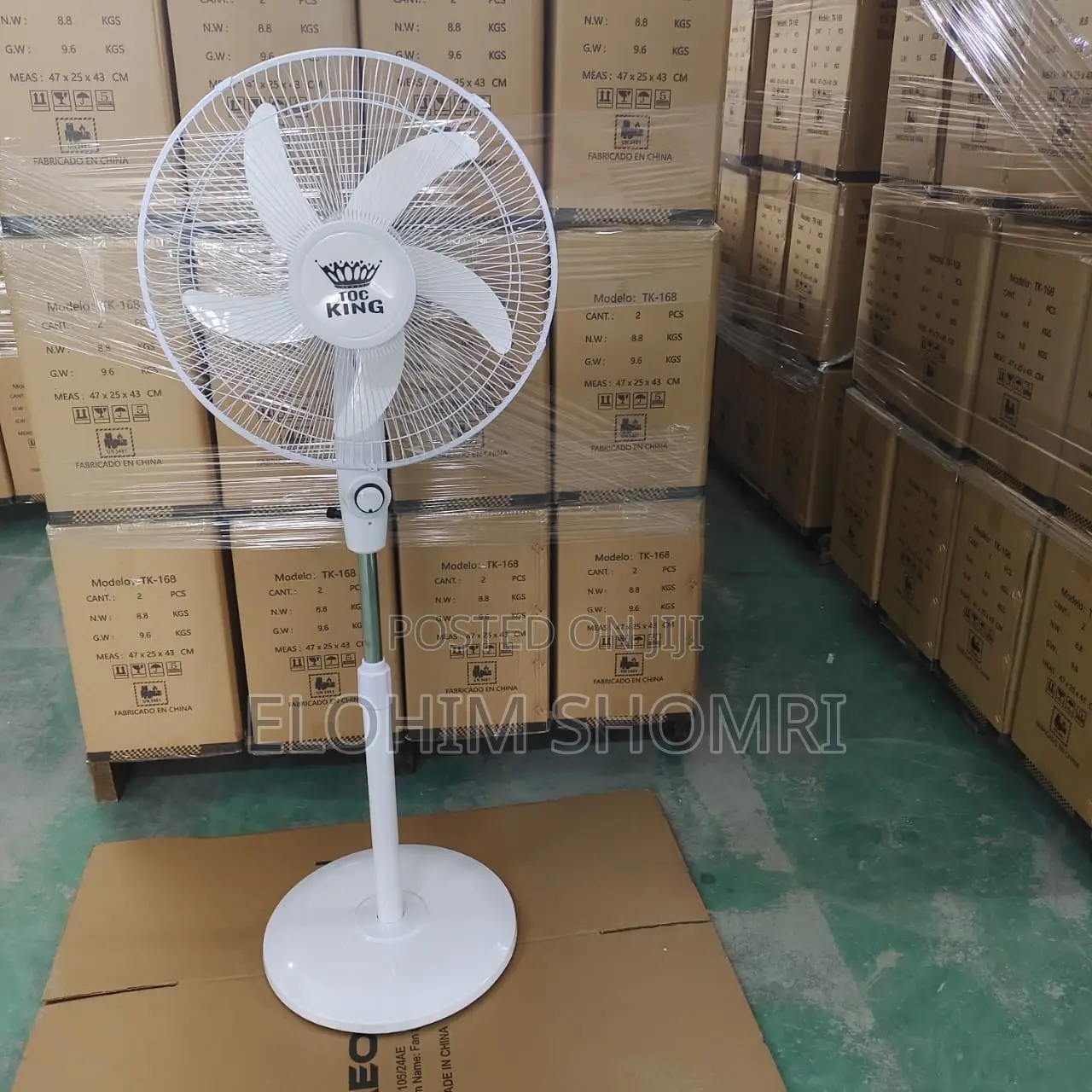 Solar Rechargeable Fan