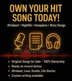 Original Afrobeat Highlife Songs for Sale – Own 100% Rights