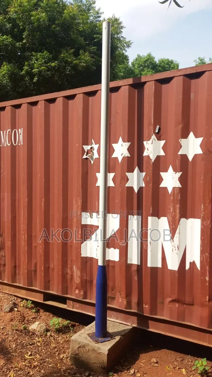 Solar Pole/12ft Inch Metal Pole