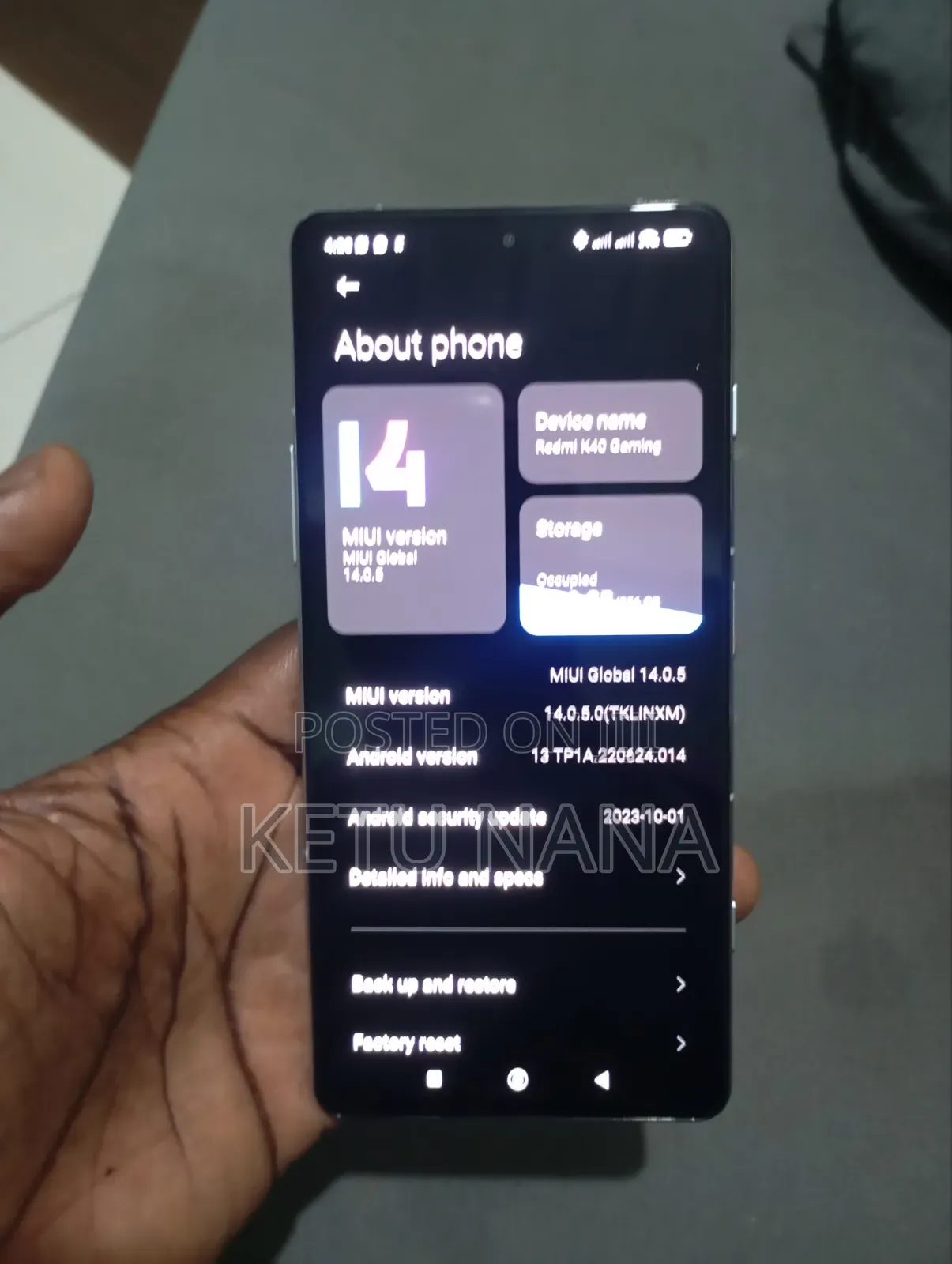 Xiaomi Redmi K40 Pro 256 GB White