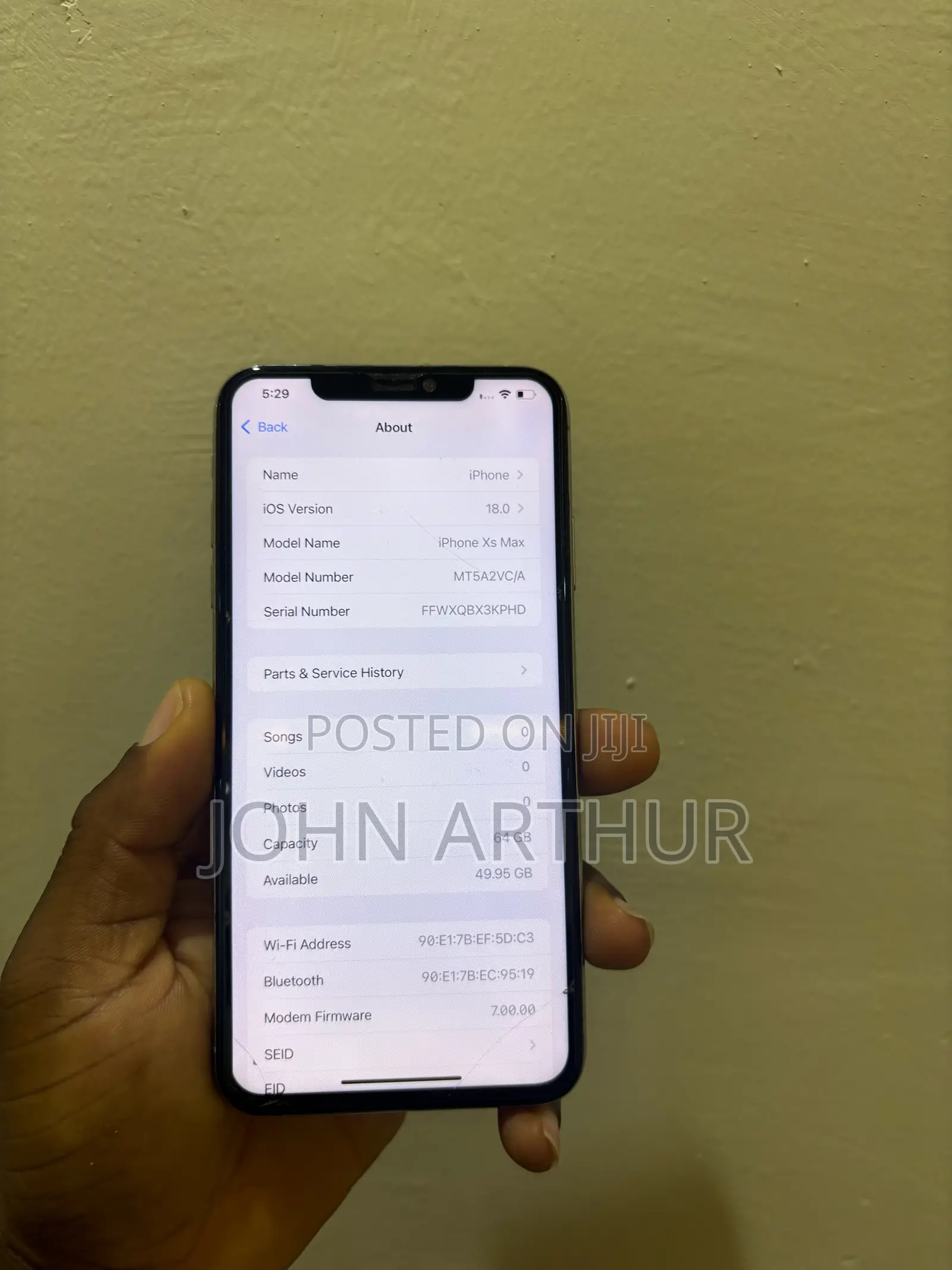 Apple iPhone XS Max 64 GB Gold