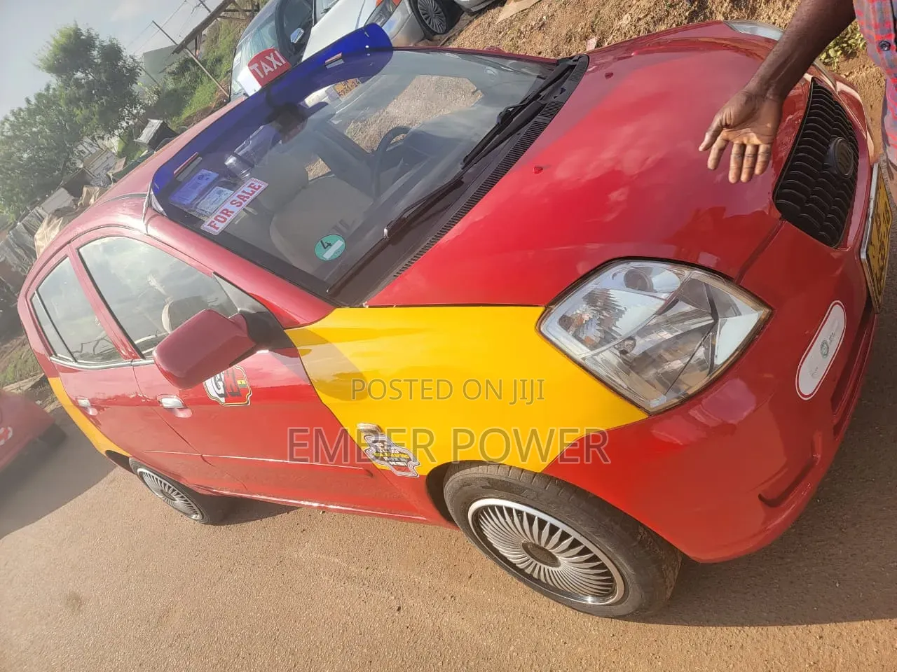 Kia Morning 2009 Red