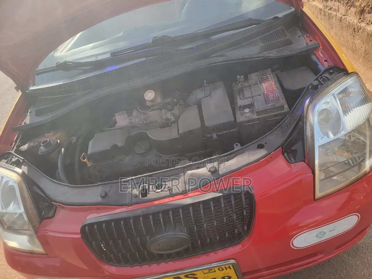Kia Morning 2009 Red