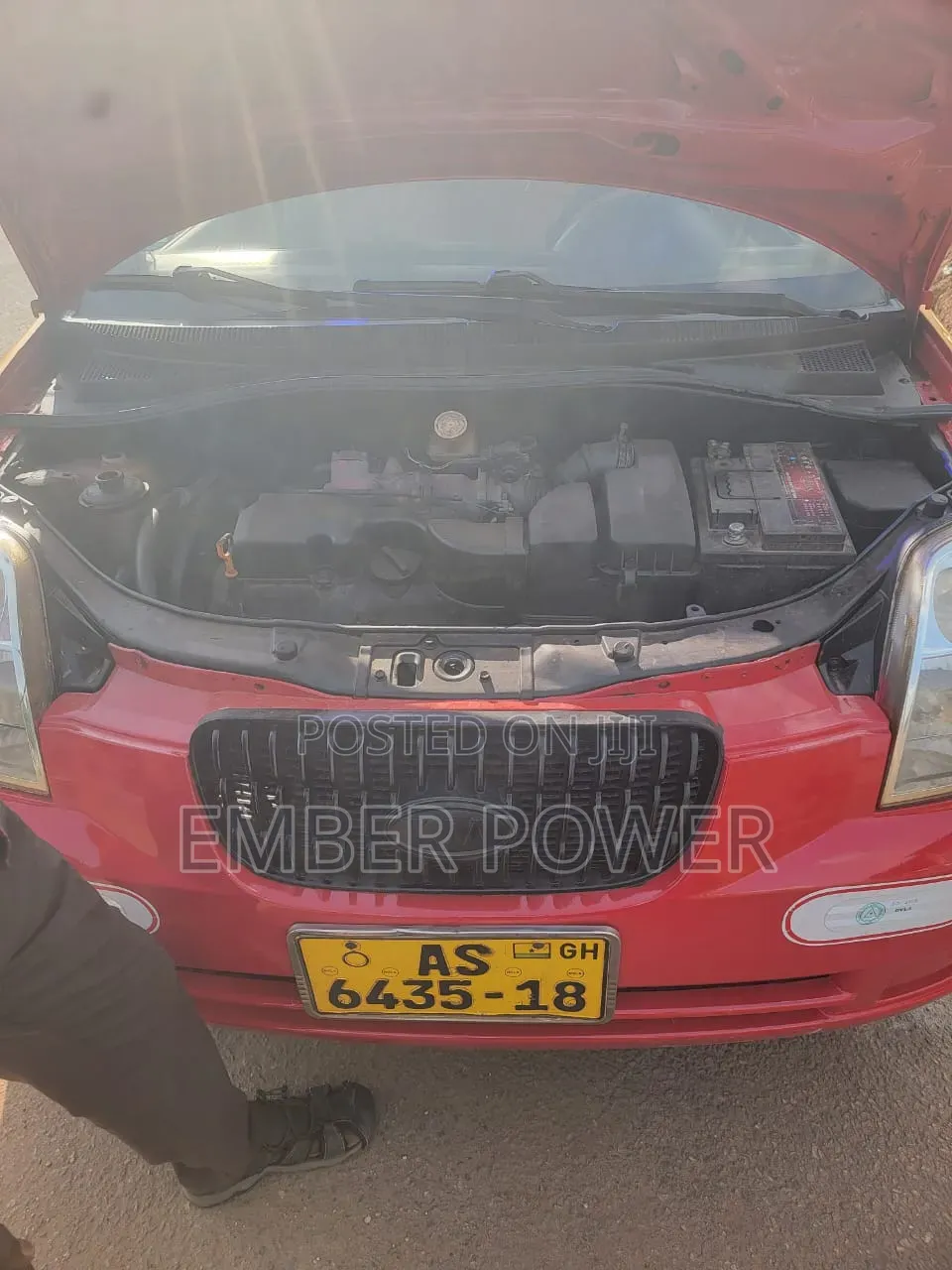 Kia Morning 2009 Red