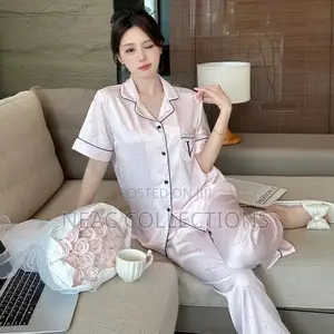 Women Stripped Pyjamas Set Loungewear