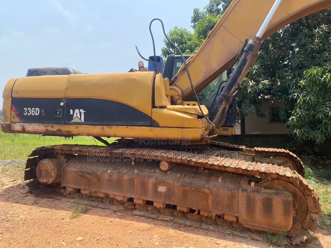 Ghana Used Caterpillar 336d Tracked Excavator