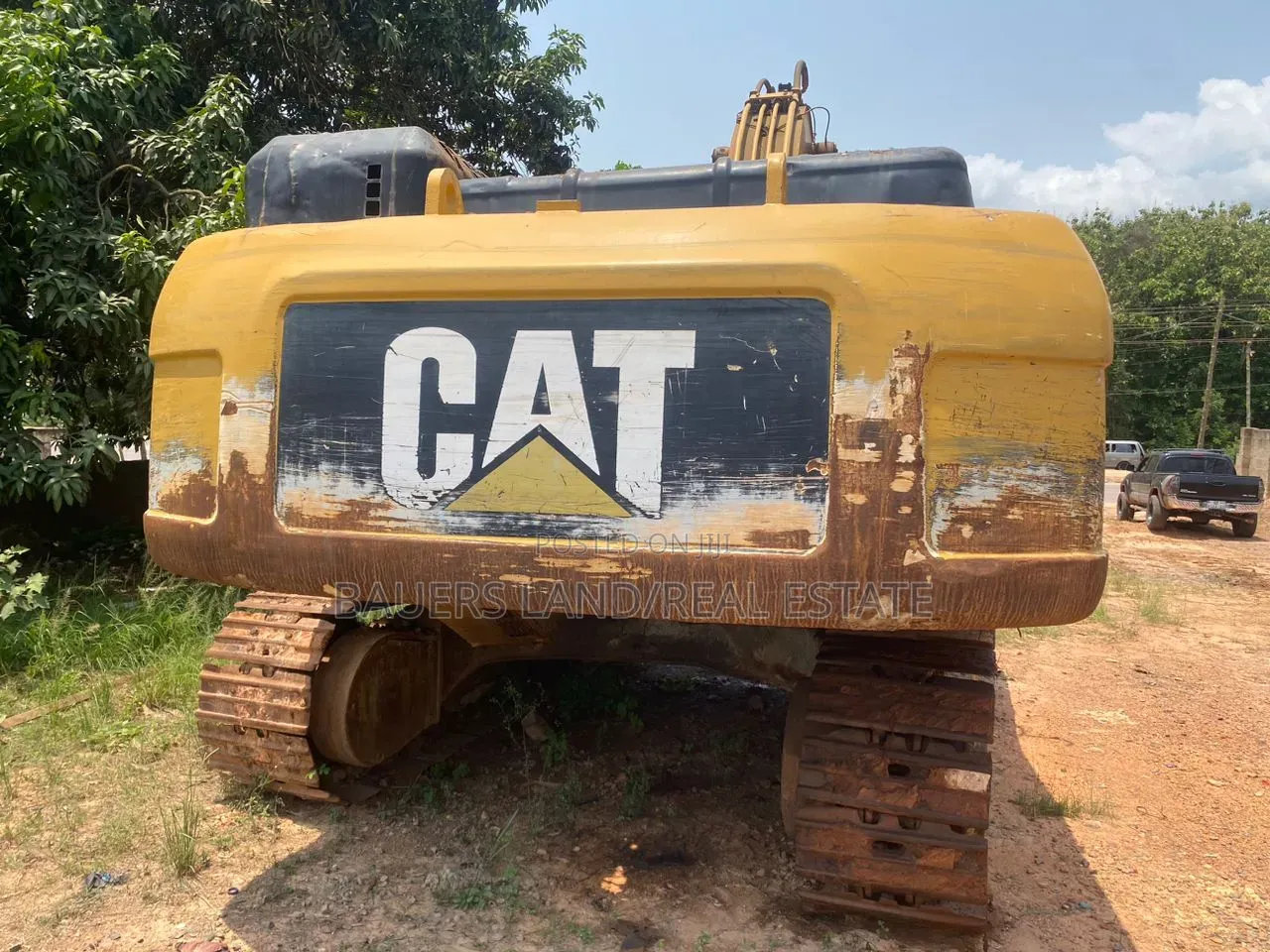 Ghana Used Caterpillar 336d Tracked Excavator