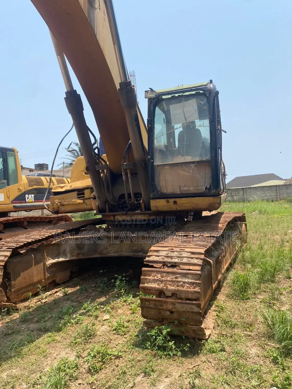 Ghana Used Caterpillar 330cl Crawler Excavator