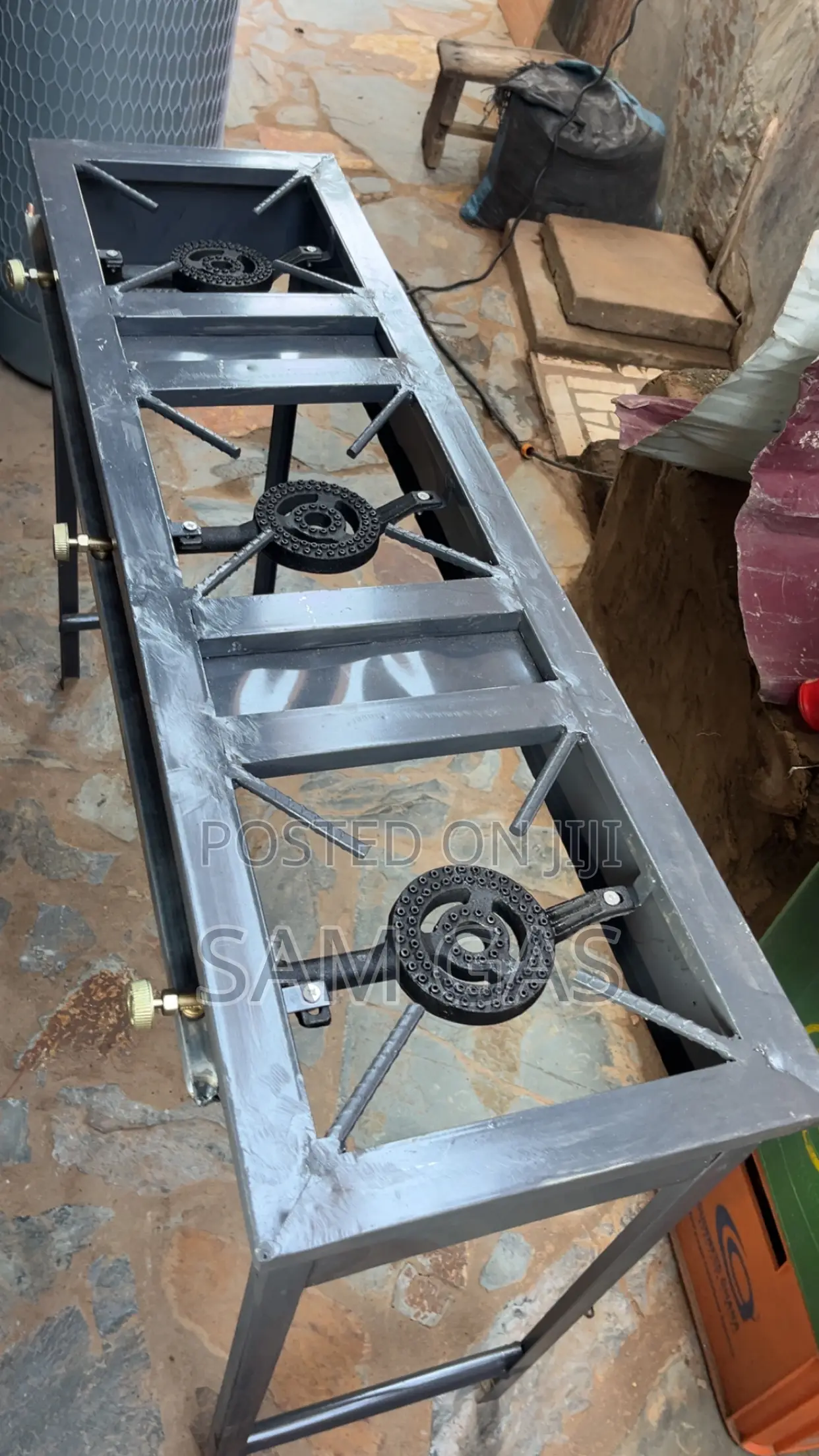 3 in 1 Medium Size Local Stove With Height