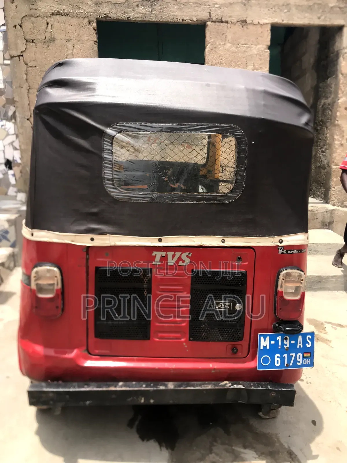 TVS King Deluxe Plus iTouch Start 2019 Red