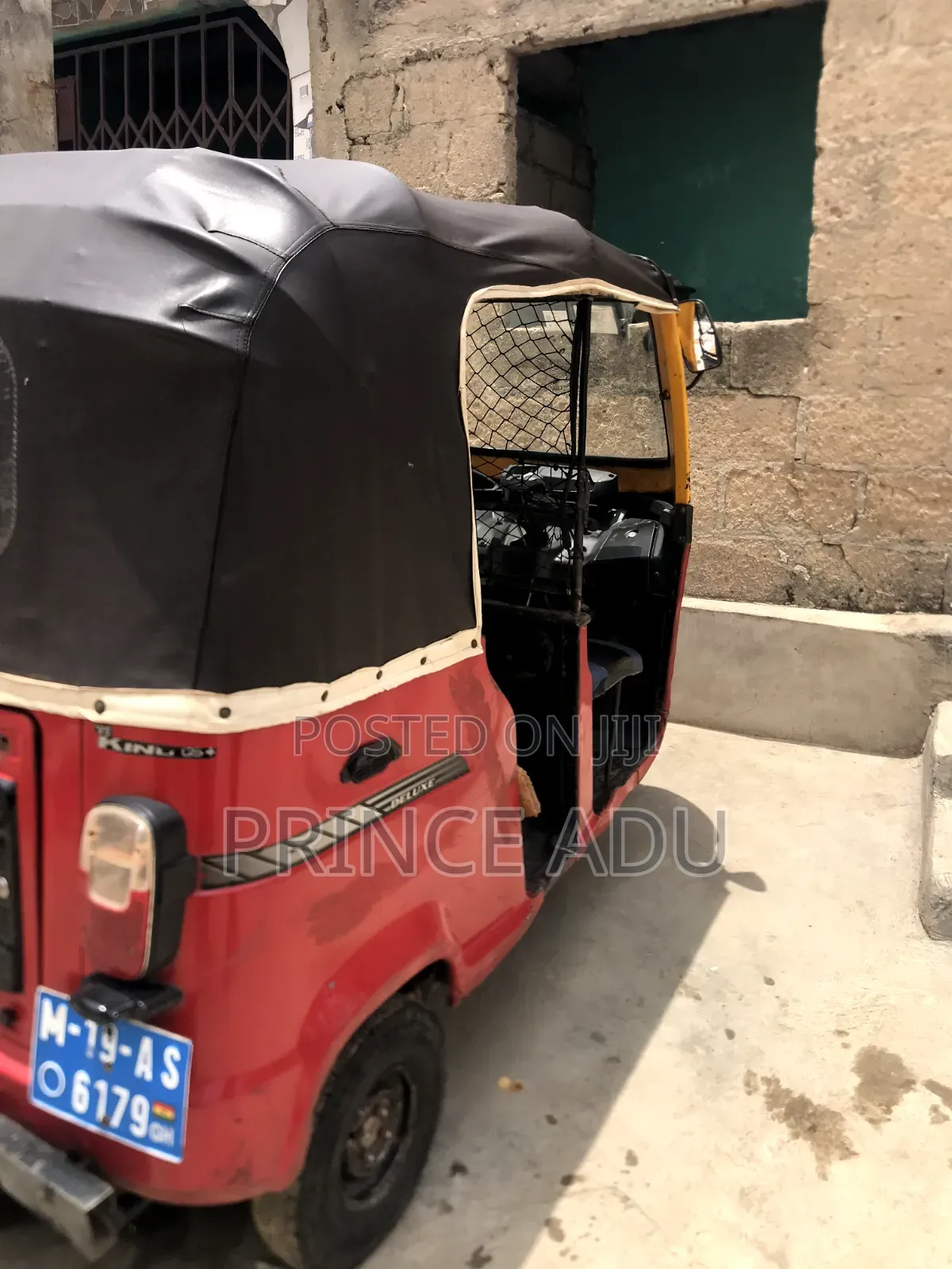 TVS King Deluxe Plus iTouch Start 2019 Red