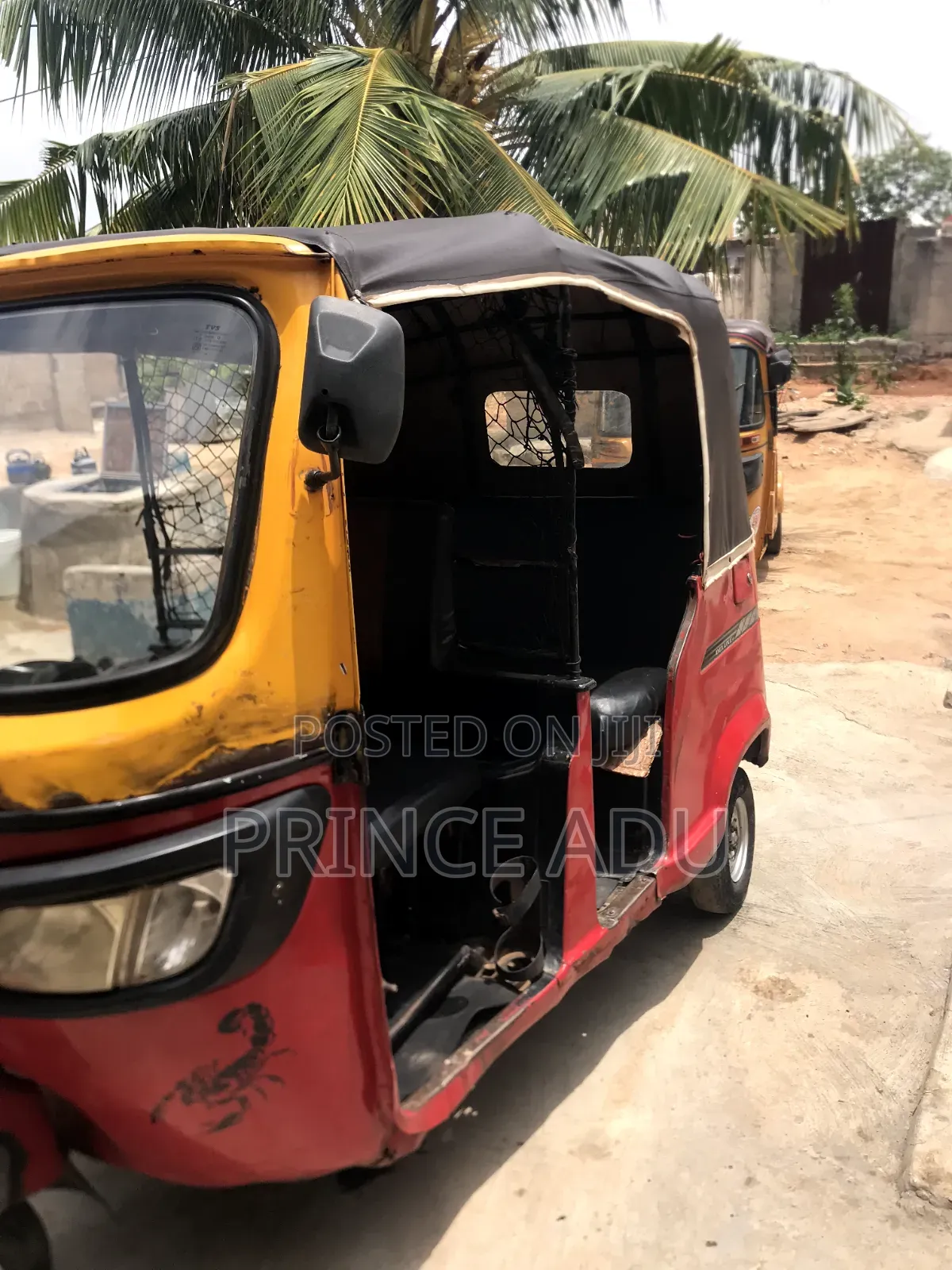 TVS King Deluxe Plus iTouch Start 2019 Red