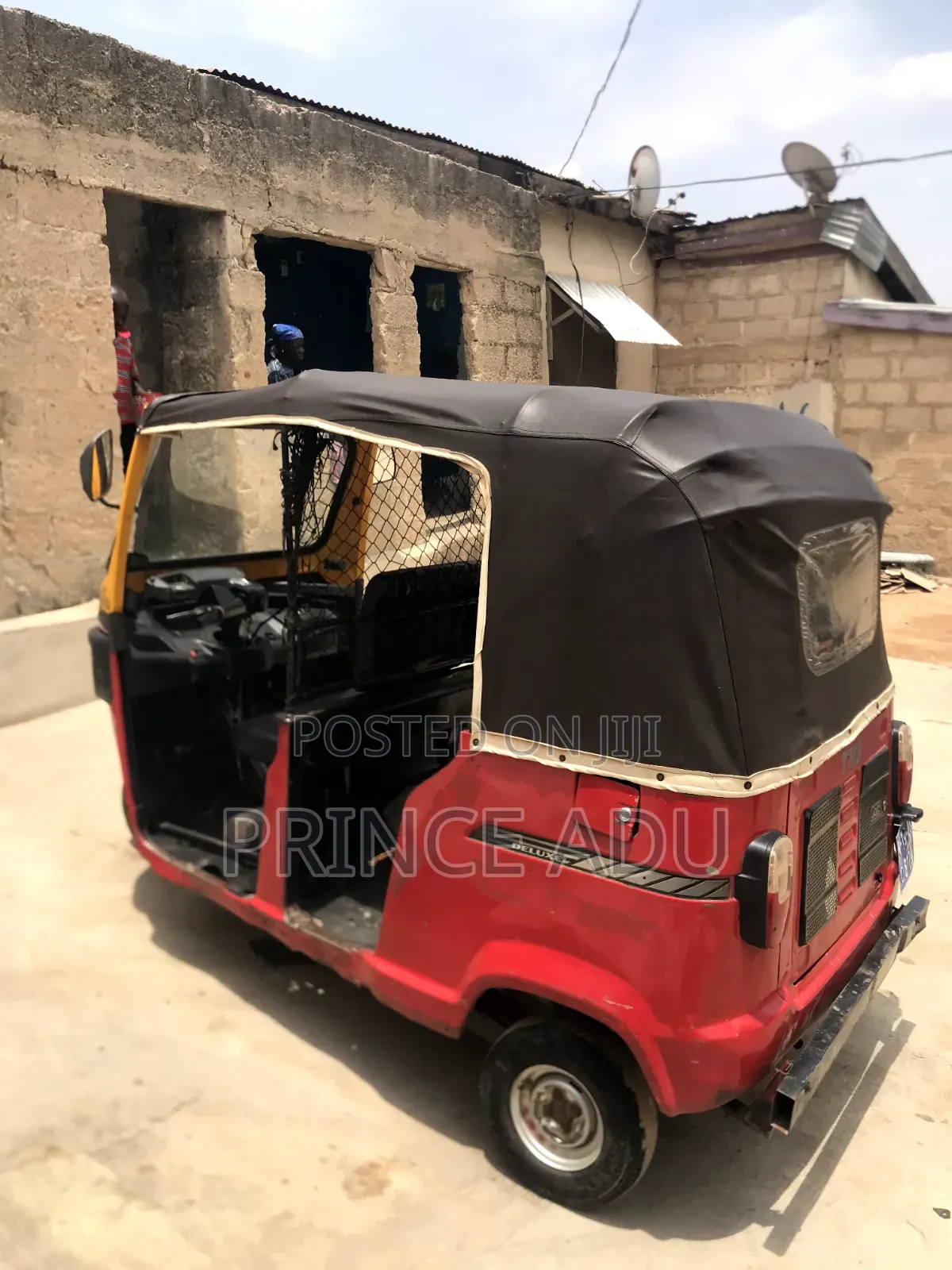 TVS King Deluxe Plus iTouch Start 2019 Red