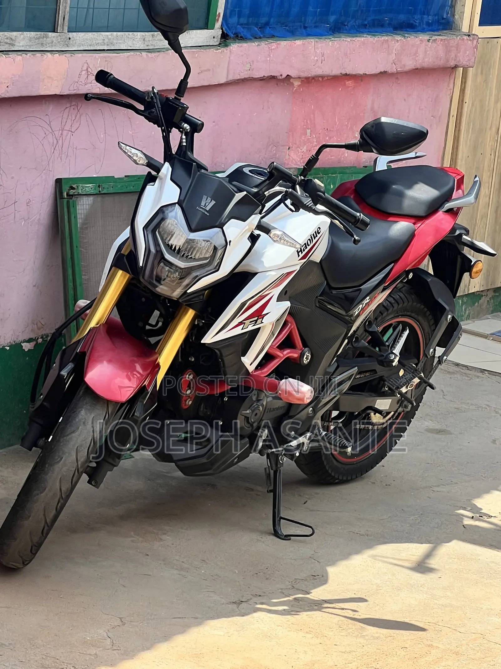 New Haojue DR160S 2026 White