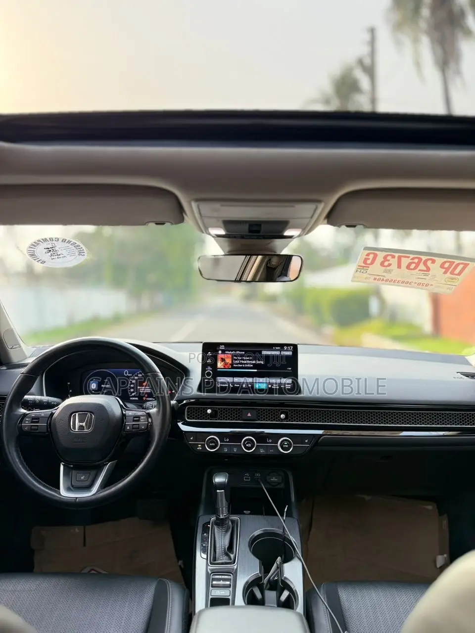 Honda Civic Touring CVT 2024 Black