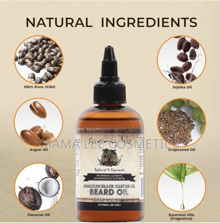 Sunny Isle Jamaican Black Castor Beard Oil