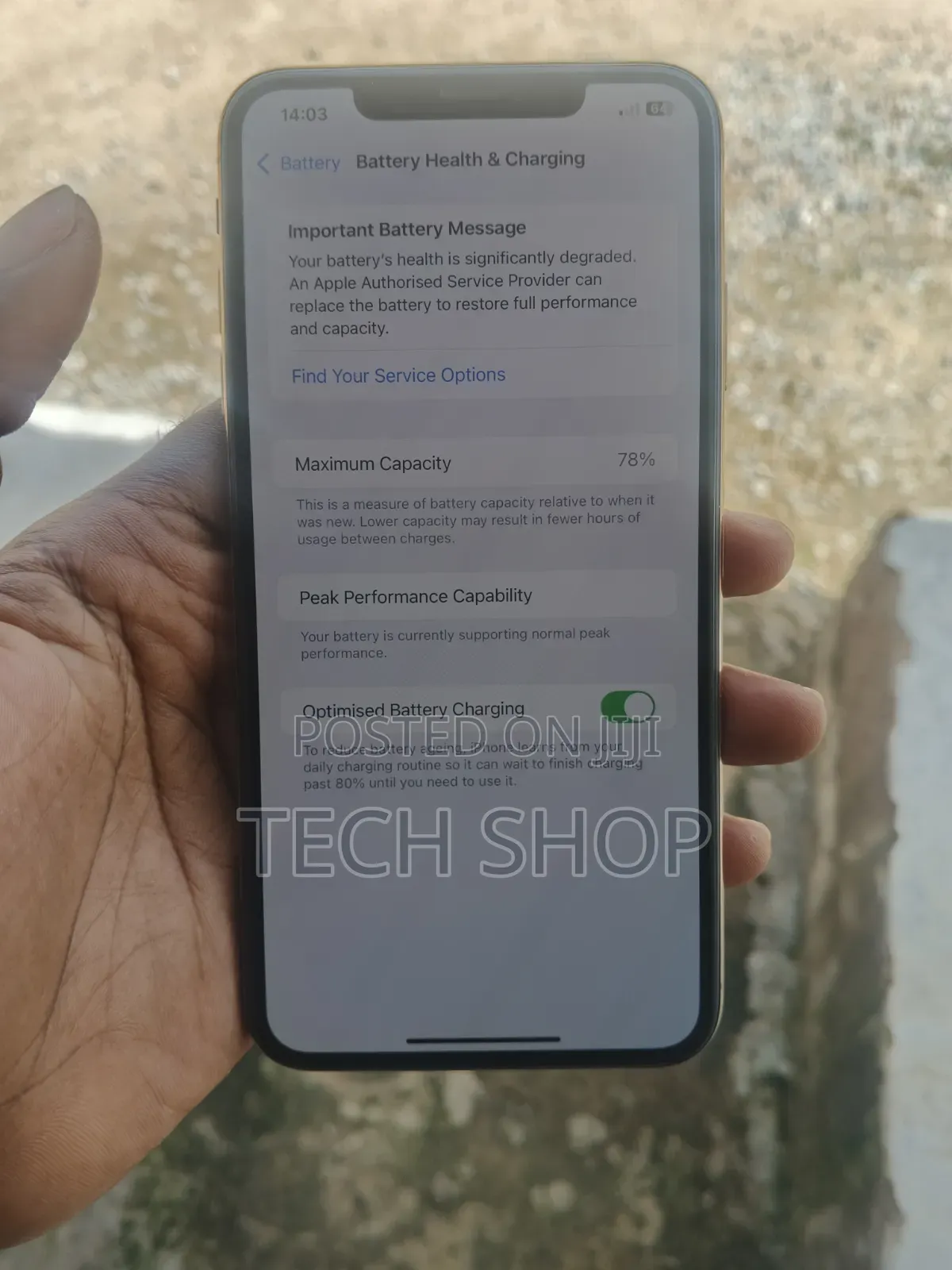 Apple iPhone XS Max 256 GB Gold