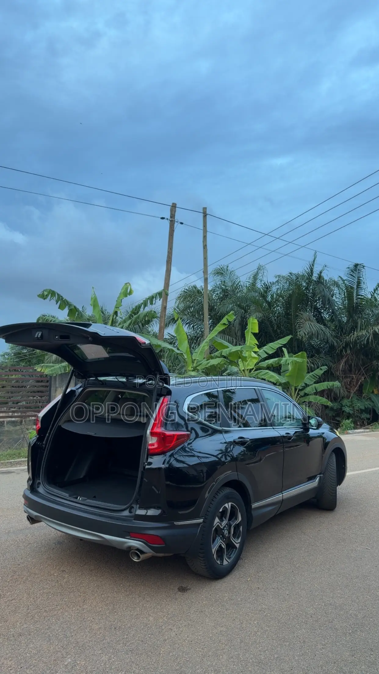 Honda CR-V Touring AWD 2018 Black