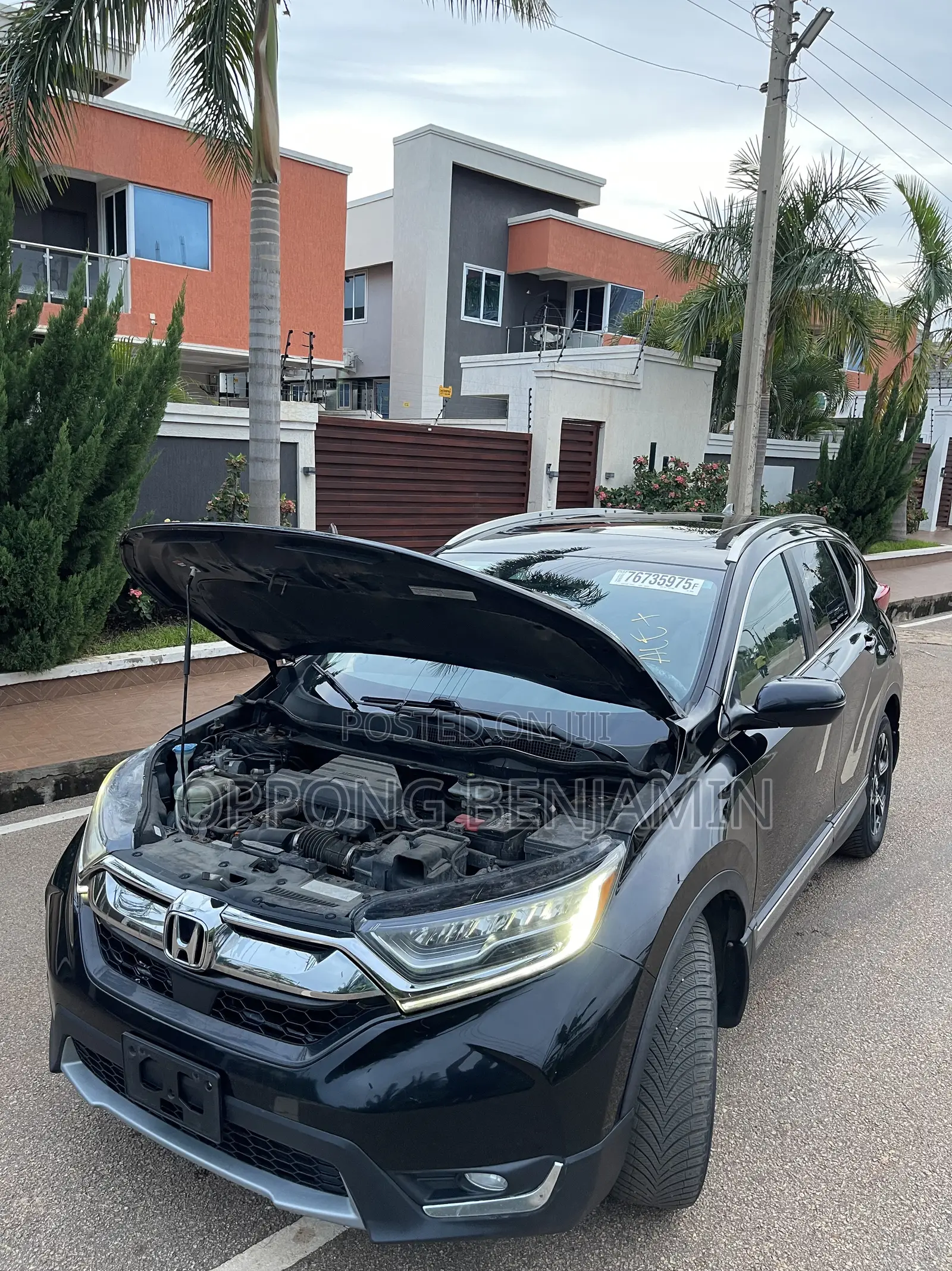 Honda CR-V Touring AWD 2018 Black