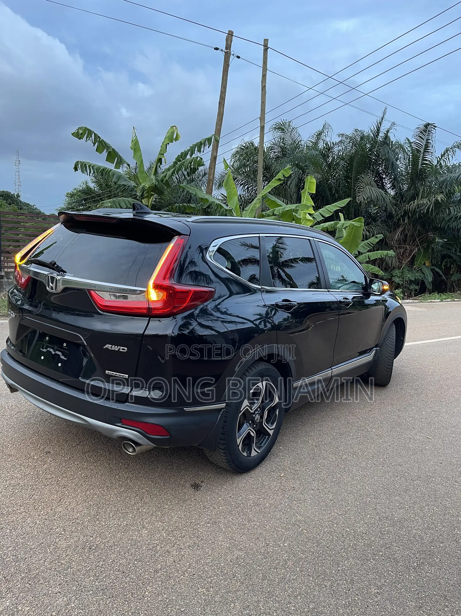Honda CR-V Touring AWD 2018 Black