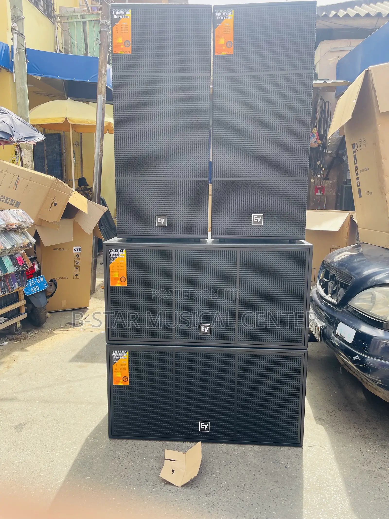 2 In 1 18” Bass Speaker