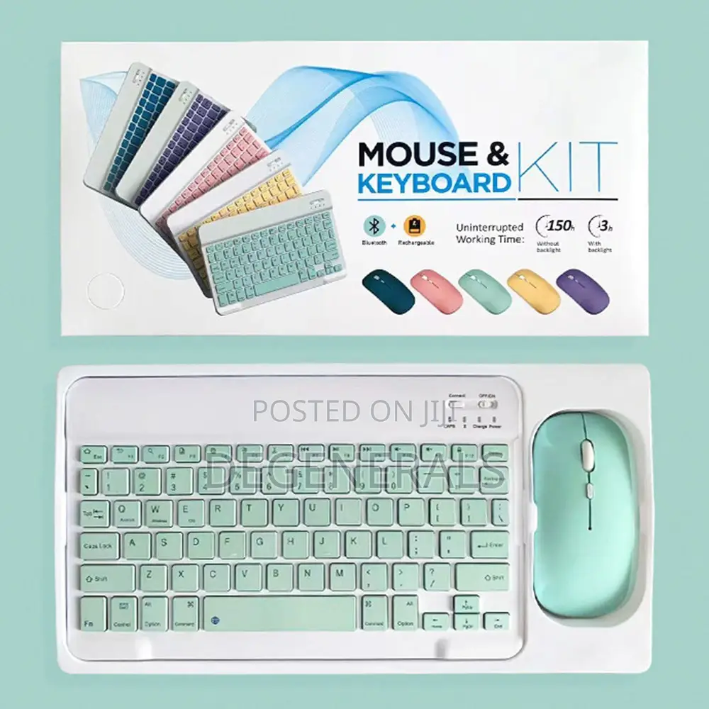 Ultra Slim Wireless Mouse and Keyboard Rechargeable