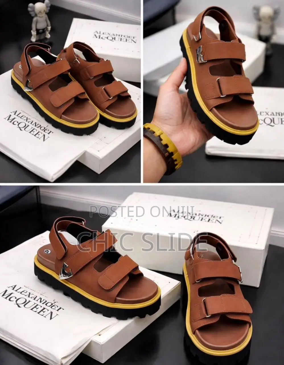Brown Platform Sandals