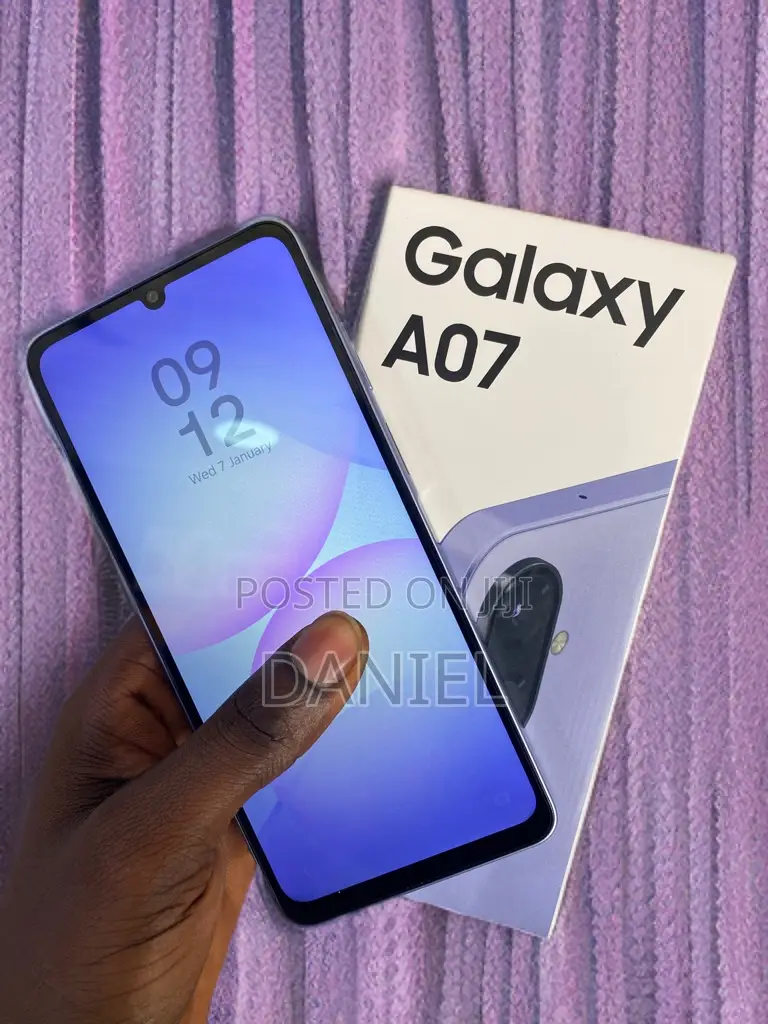 New Samsung Galaxy A07 128 GB Black