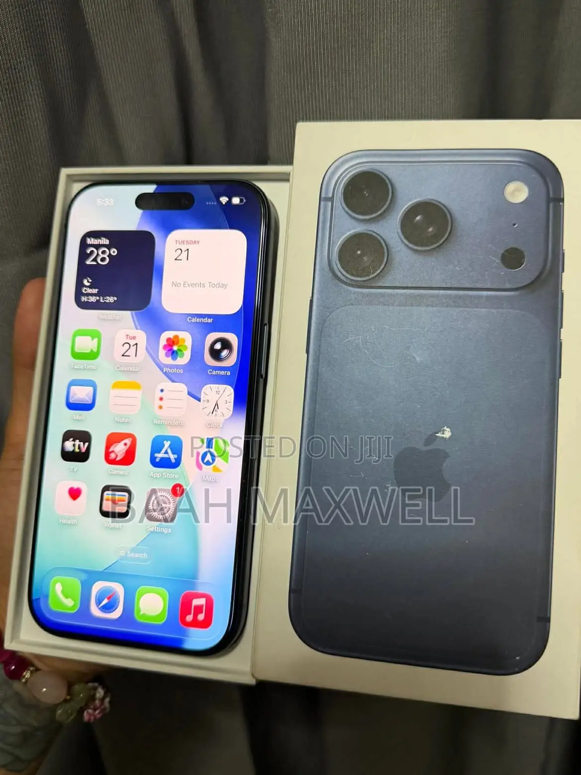 Apple iPhone 17 Pro Max 256 GB Blue