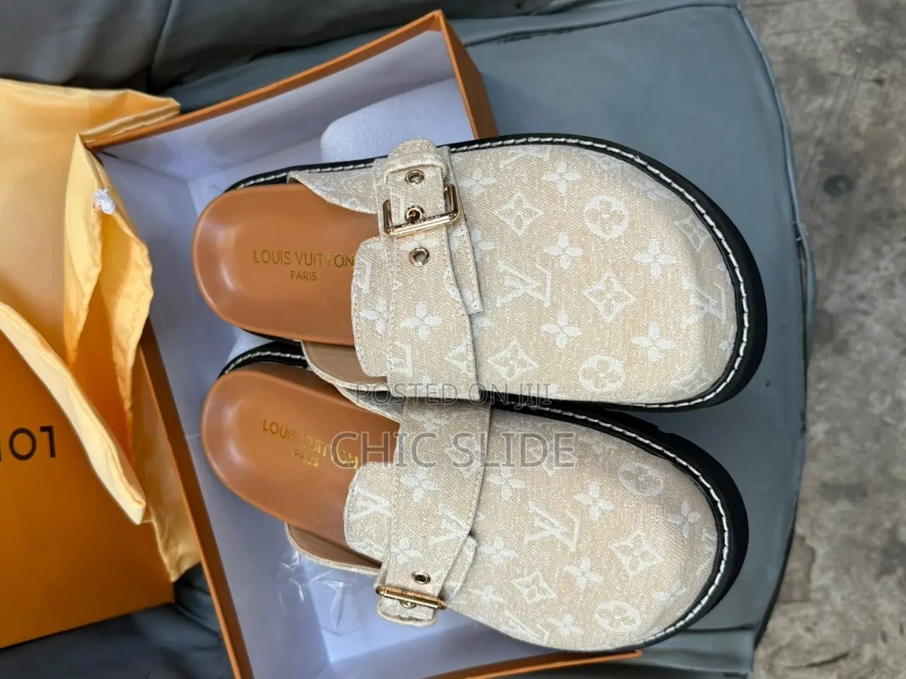 Monogram Elite Clog Mules