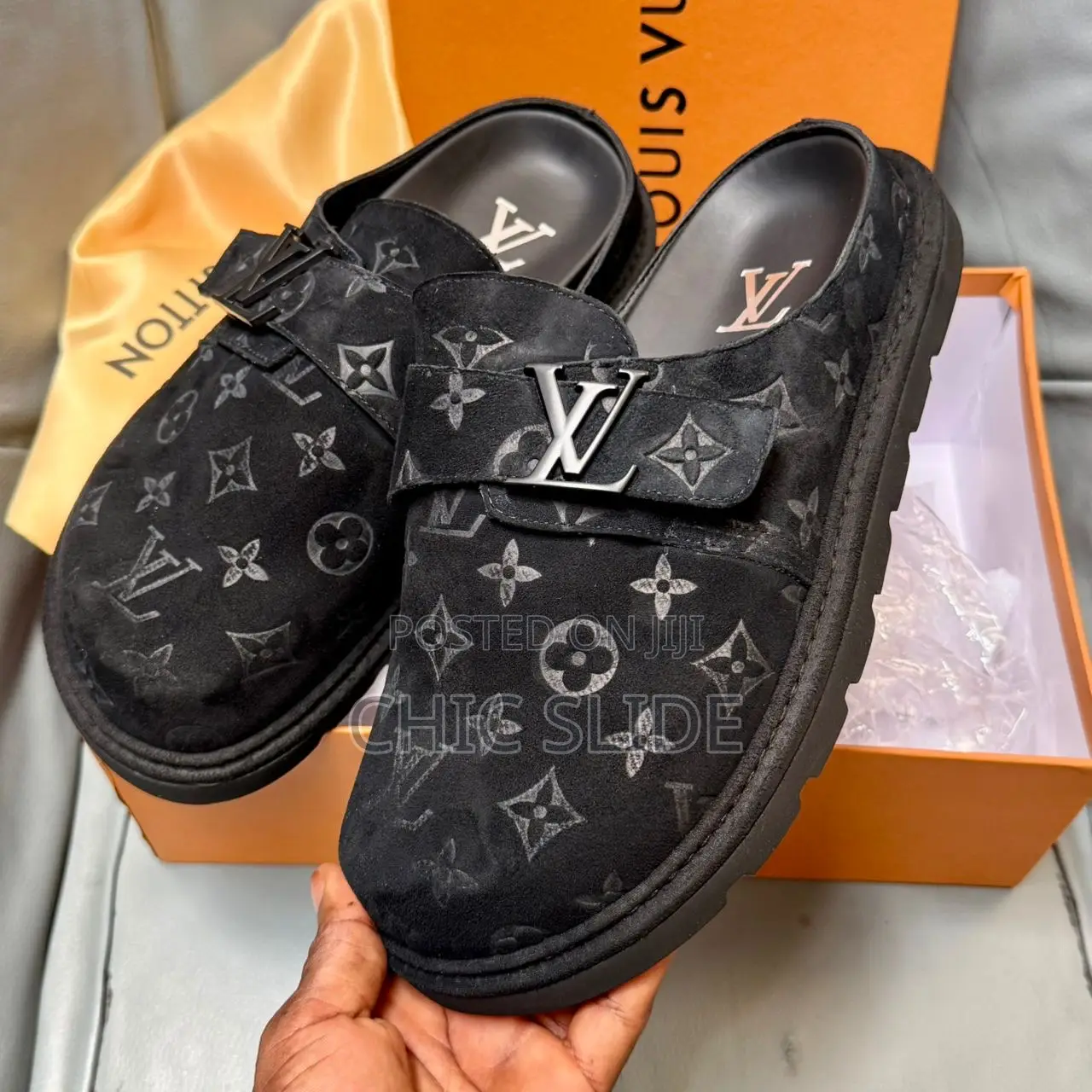 Monogram Elite Clog Mules