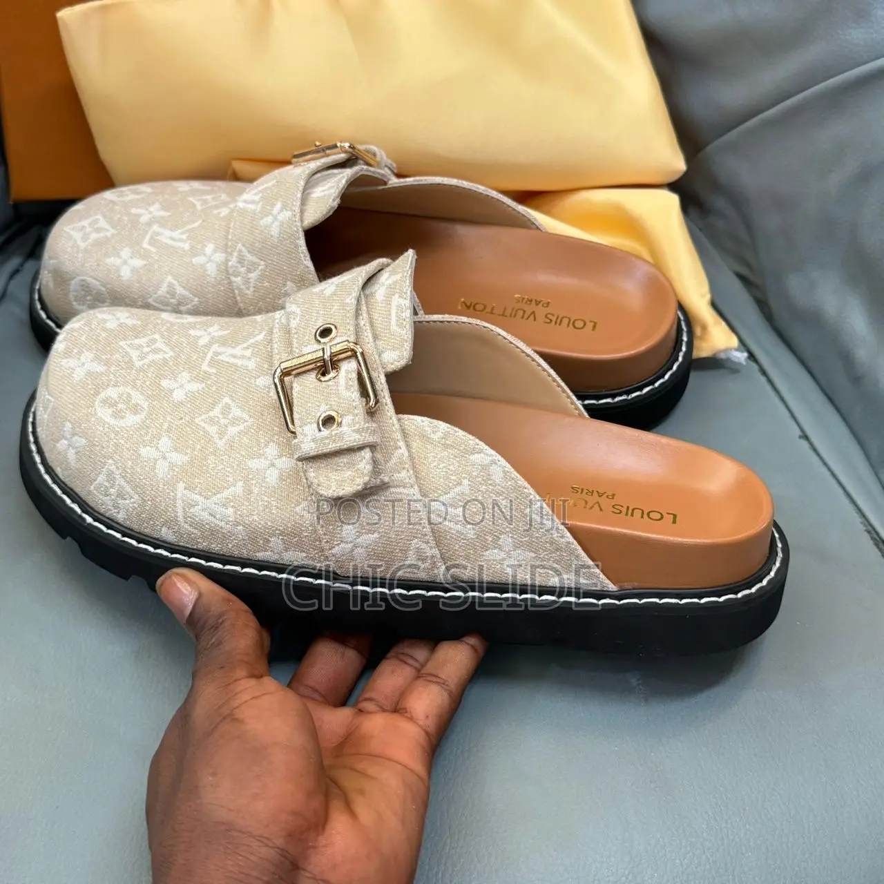 Monogram Elite Clog Mules