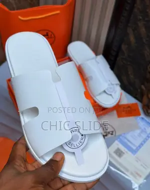 Ice White H-Slides