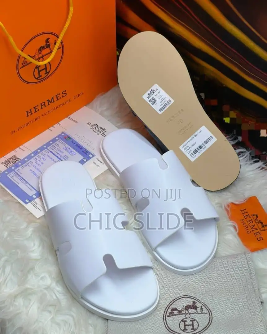 Ice White H-Slides