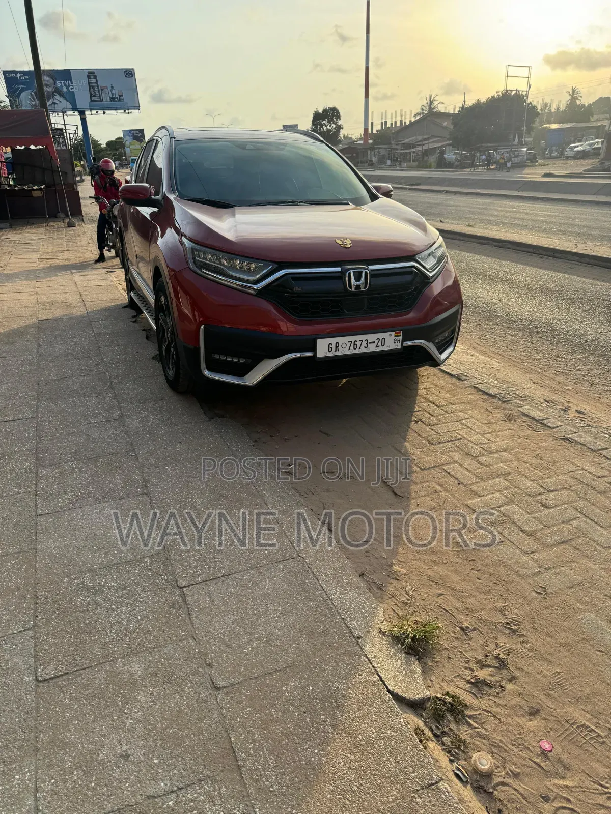 Honda CR-V Touring AWD 2018 Orange