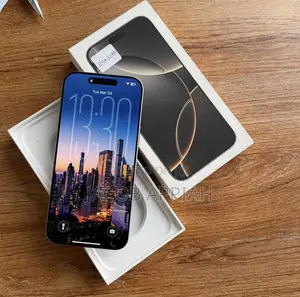 New Apple iPhone 16 Pro Max 256 GB Silver