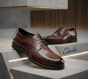 Coffee/Black Lace-Ups Shoes