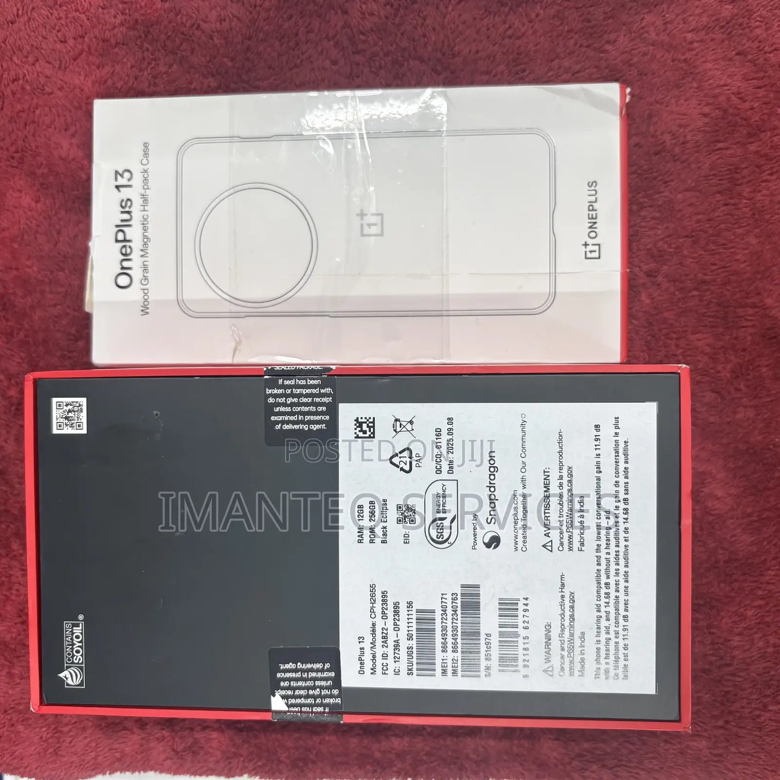 New OnePlus 13 256 GB Black