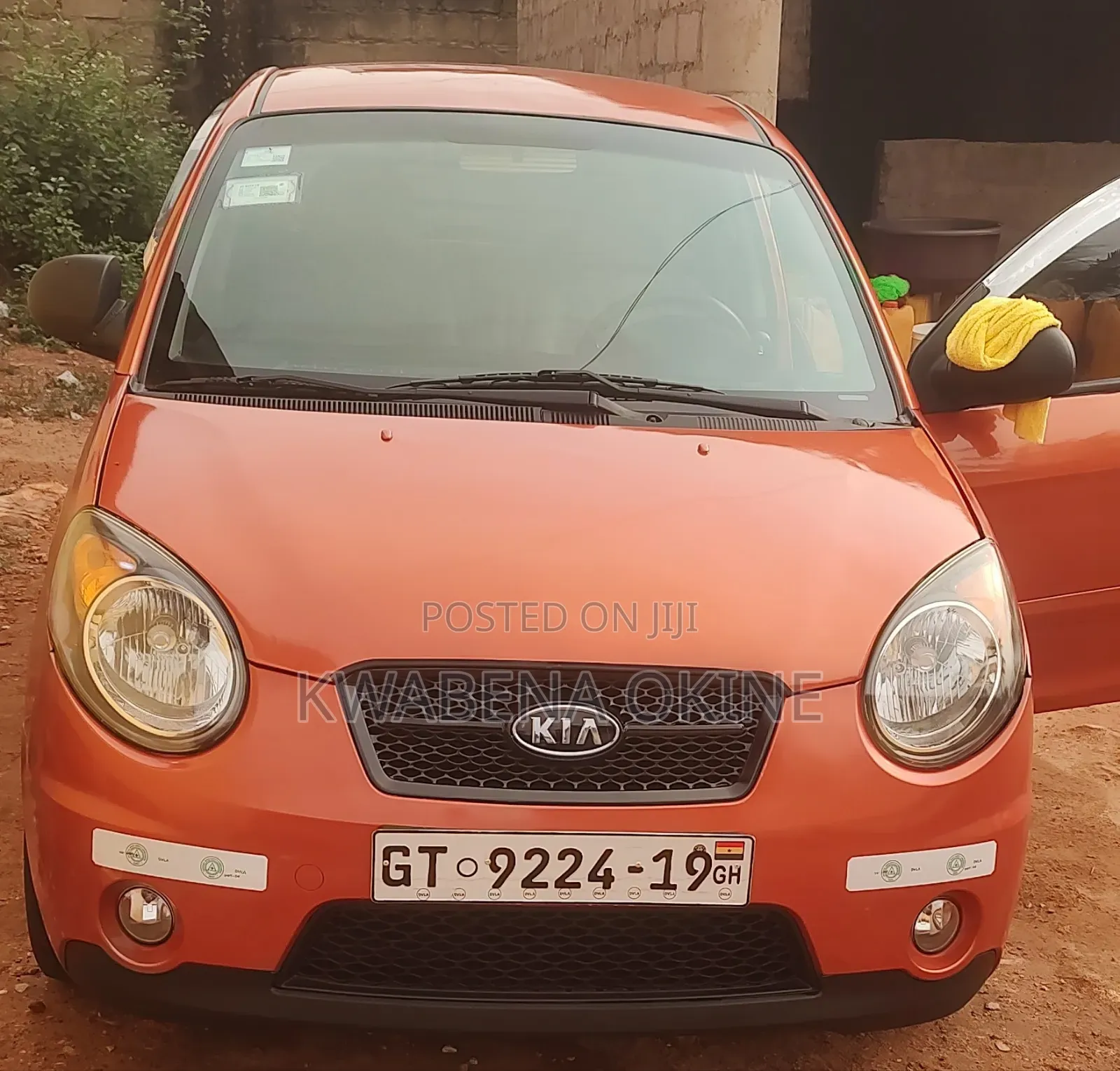 Kia Morning 2009 Orange